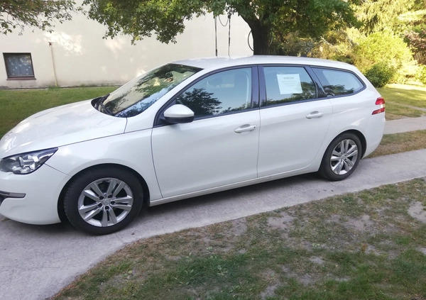 Peugeot 308 cena 31000 przebieg: 183000, rok produkcji 2015 z Chorzów małe 92